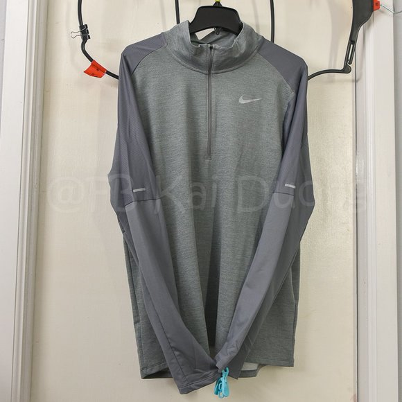 Nike Dri-FIT Men's 1/2-Zip Running Top‎ size Grey - Picture 6 of 11